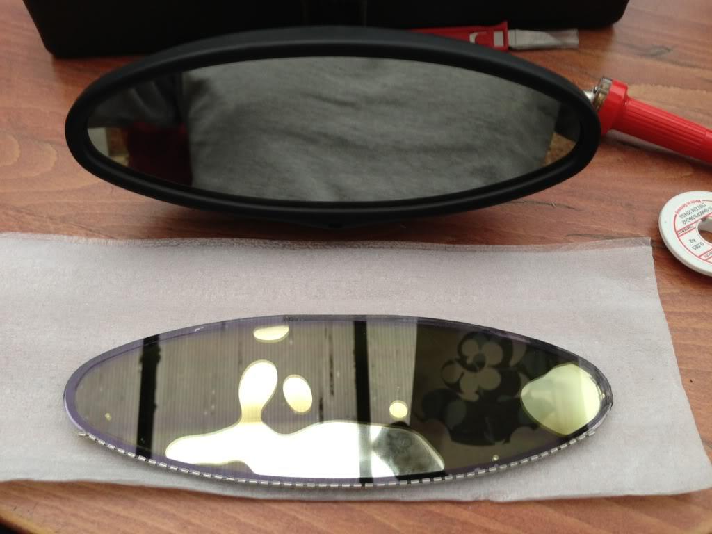 Replace Rear View Mirror Glass